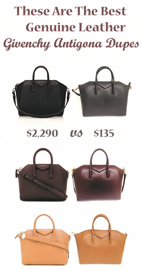 The Best Genuine Leather Givenchy Antigona Dupes